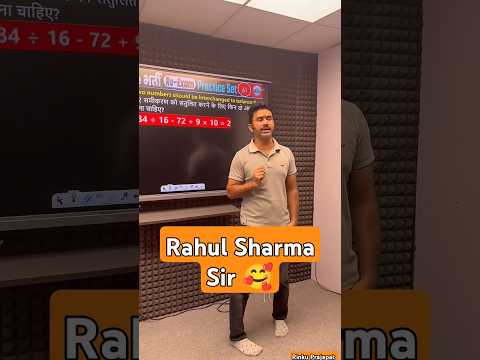 Reasoning King 👑 Rahul Sharma Sir @RojgarwithAnkit RRB Ntpc Ssc gd 2025 RPF constable si #sscgd