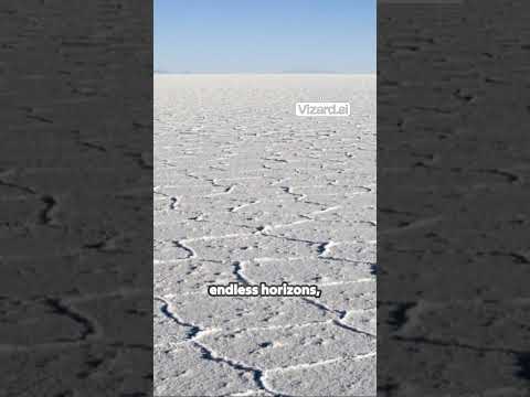 Chott el Jerid  A Surreal Landscape #facts #travel #youtuber #nature #tunisia #vlog #tourism #tour