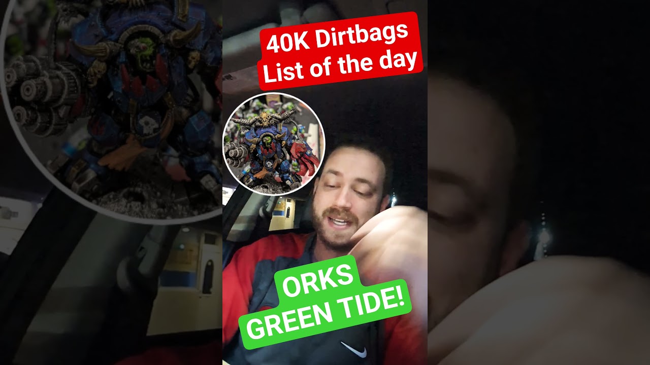 40k Orks Green Tide List of the Day! 🟢