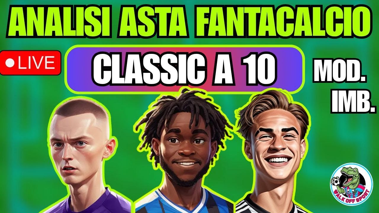 Analisi Asta Fantacalcio 25/26 🏆
