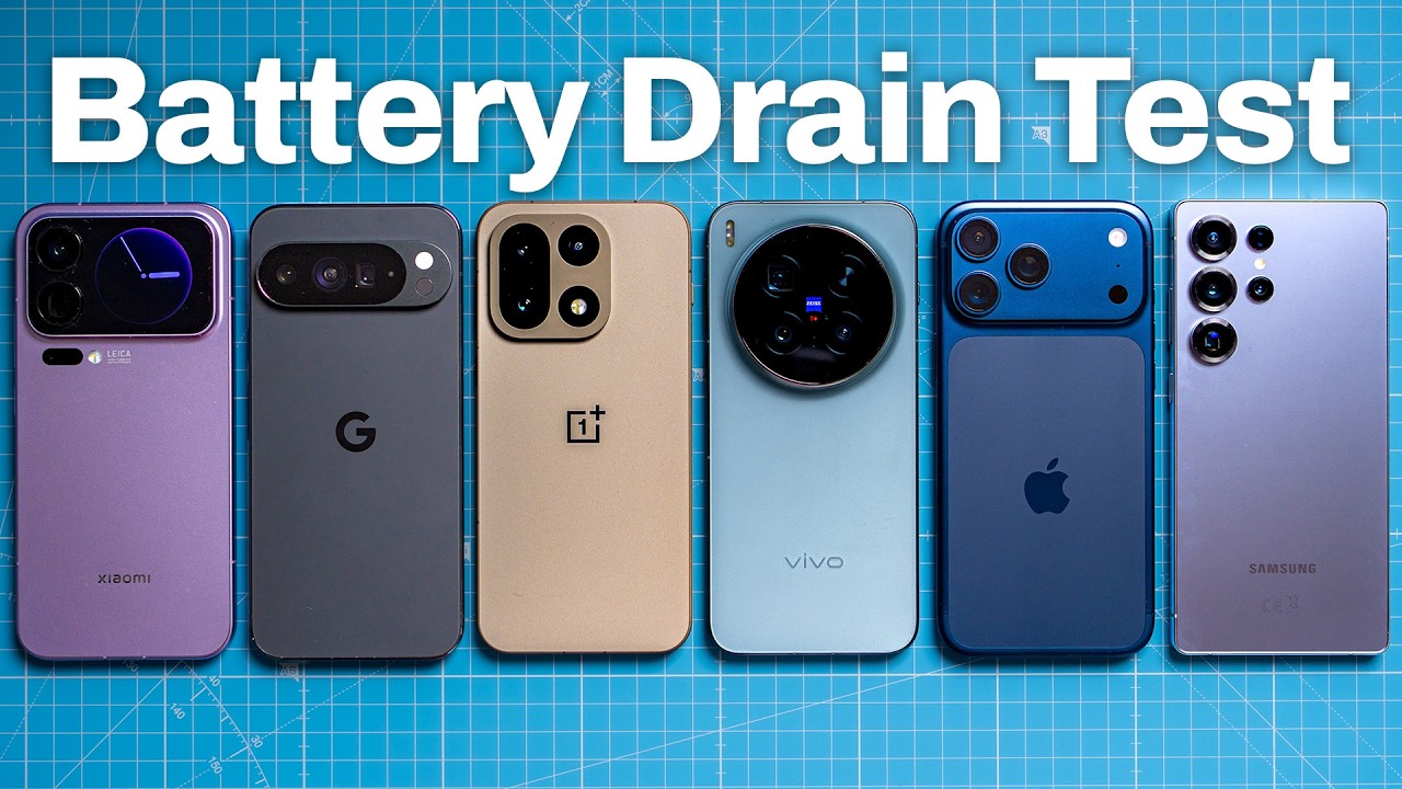 Battery Test: OnePlus 15 vs. Vivo X300 Pro & More 🔋