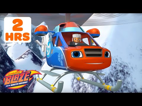 Blaze's COOLEST Rescue Missions, Races & Transformations! | 2 Hours | Blaze and the Monster Machines