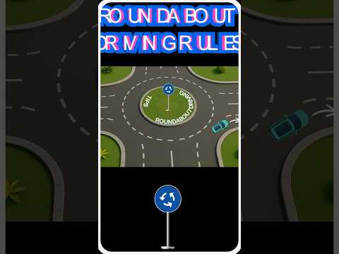 Easy Roundabout Rules Every Driver Should Know!