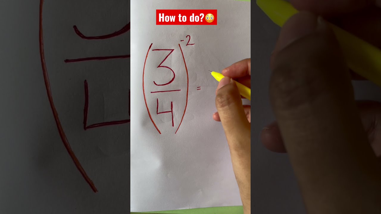 Mastering Negative Indices and Fractions: Easy Step-by-Step Guide 📚