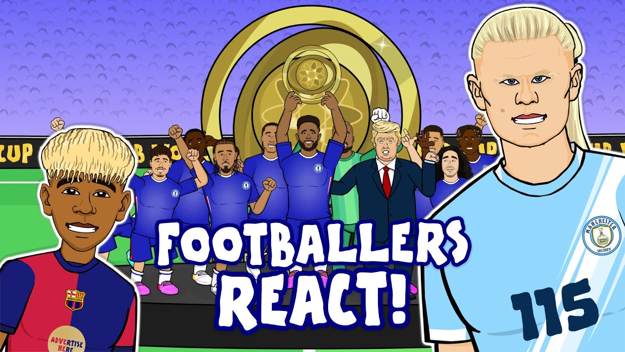 Football Stars React to Club World Cup Final | Chelsea 3-0 PSG Highlights ⚽