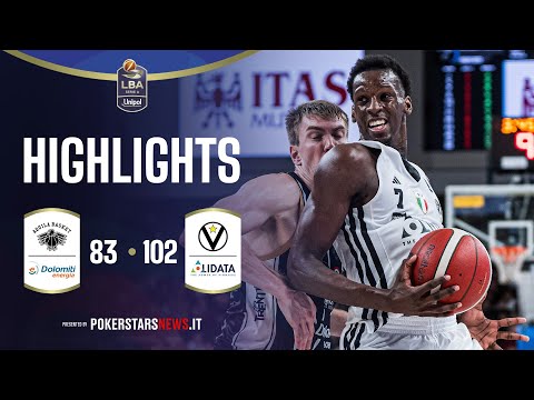 Dolomiti Energia Trentino- Virtus Olidata Bologna | PokerstarsNews Highlights SerieAUnipol 2025/2026