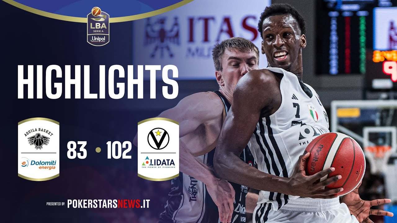 Dolomiti Energia Trentino vs Virtus Olidata Bologna | Serie A Unipol 2025/2026 Highlights