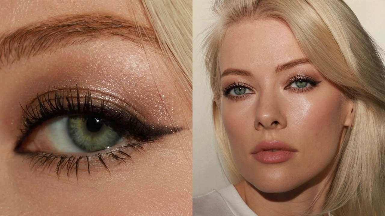 Quick & Easy Sparkly Eye Makeup Tutorial ✨ in Just 5 Minutes