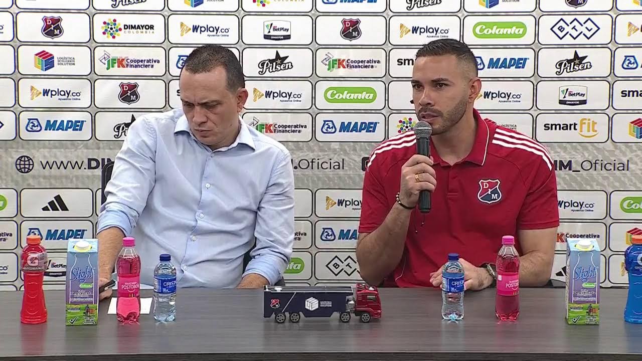 Medellín Press Conference After Match vs Junior ⚽