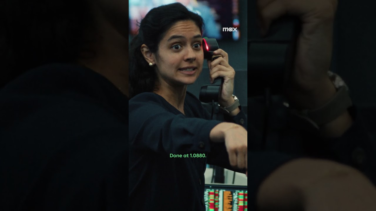 Chaos on the trading floor.