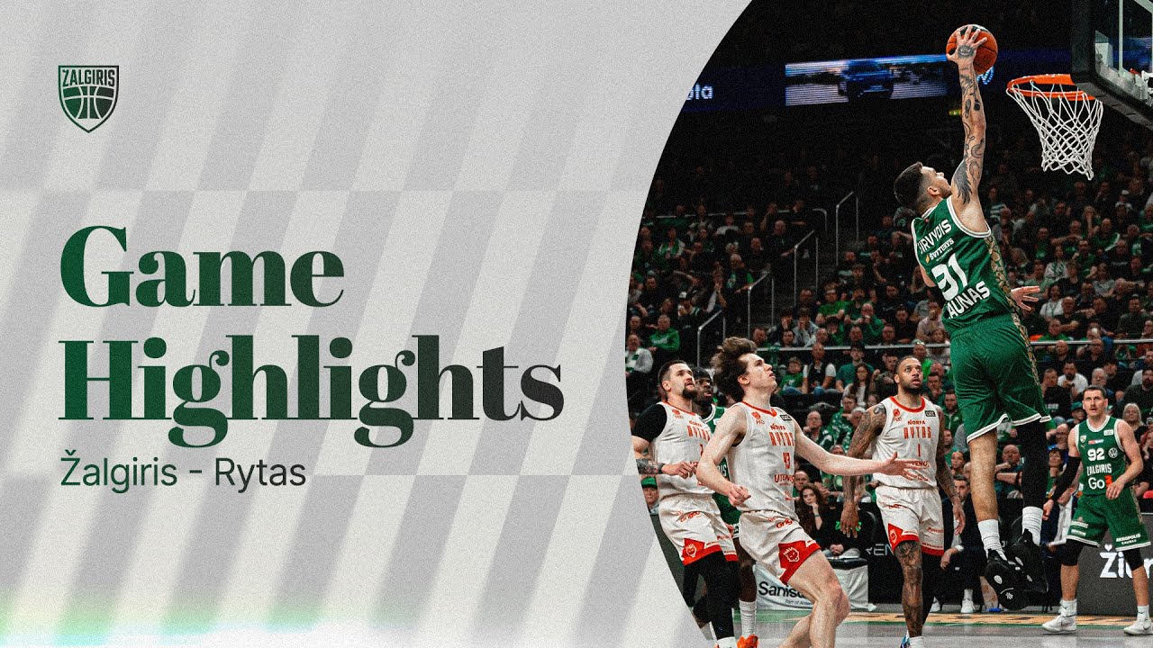 Žalgiris vs Rytas | Exciting Betsafe-LKL Clash Highlights (2025.05.18)
