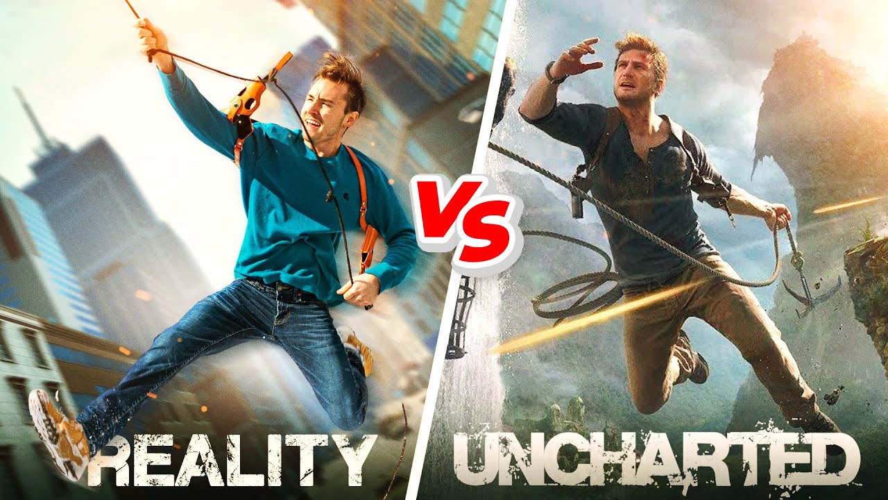 Uncharted in Real Life: Can Humans Do What Drake Does? 🎮