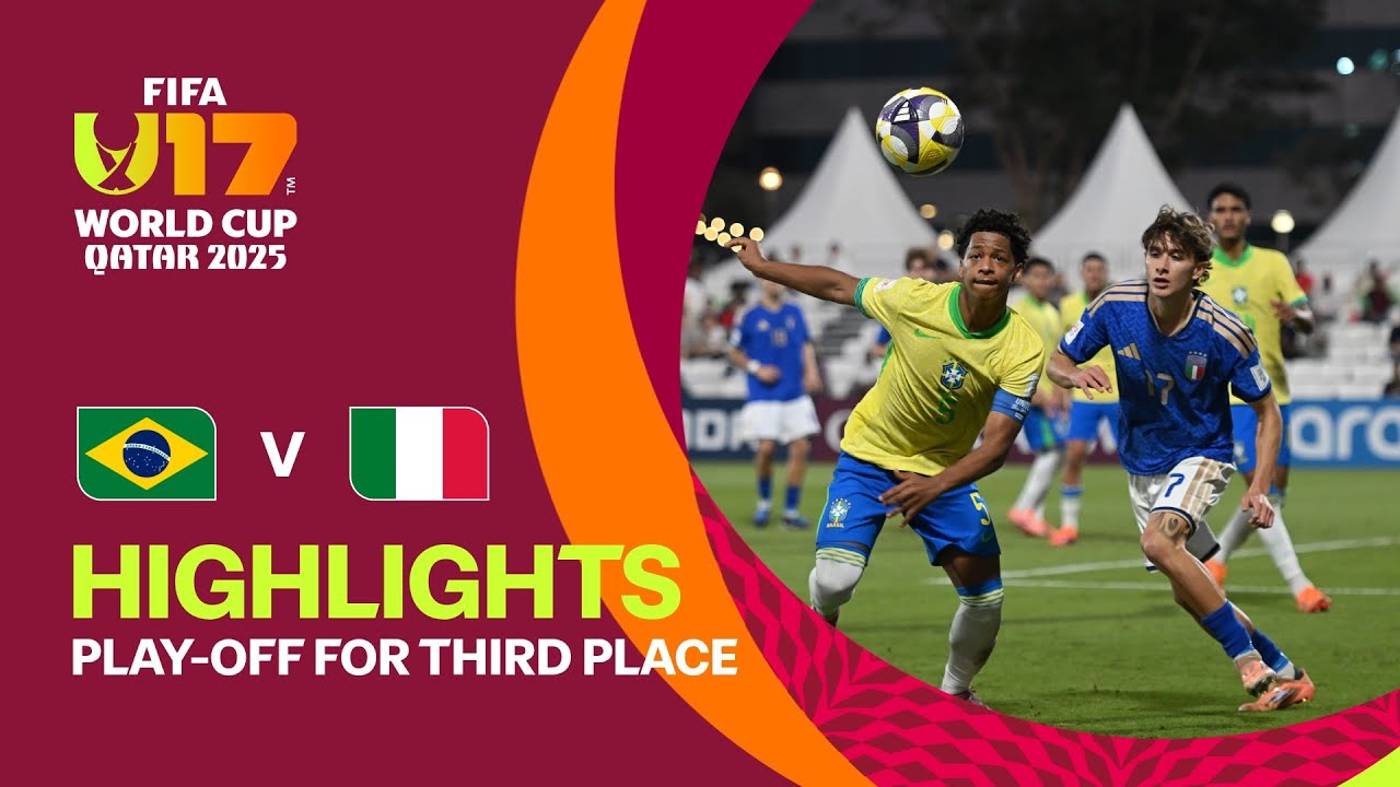 Brazil vs Italy Highlights | FIFA U-17 World Cup 2025