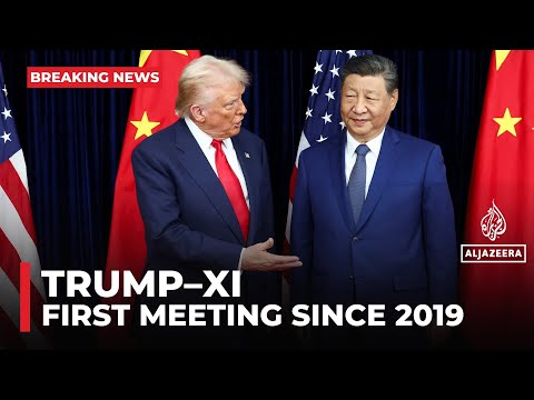 US and China leaders meet for the first time since 2019
