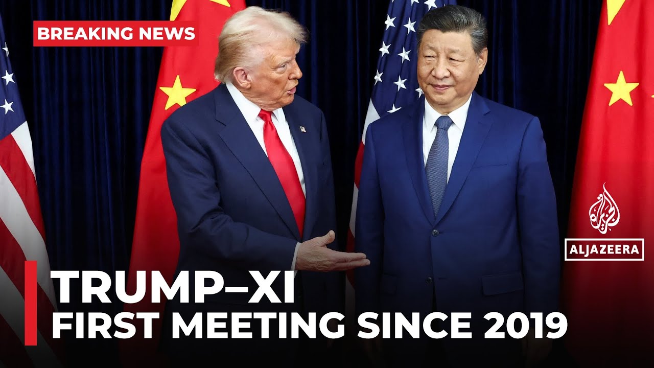 Historic First Meeting Since 2019: US President Trump and Chinese President Xi Jinping Connect at APEC Summit πΊπΈπ¨π³