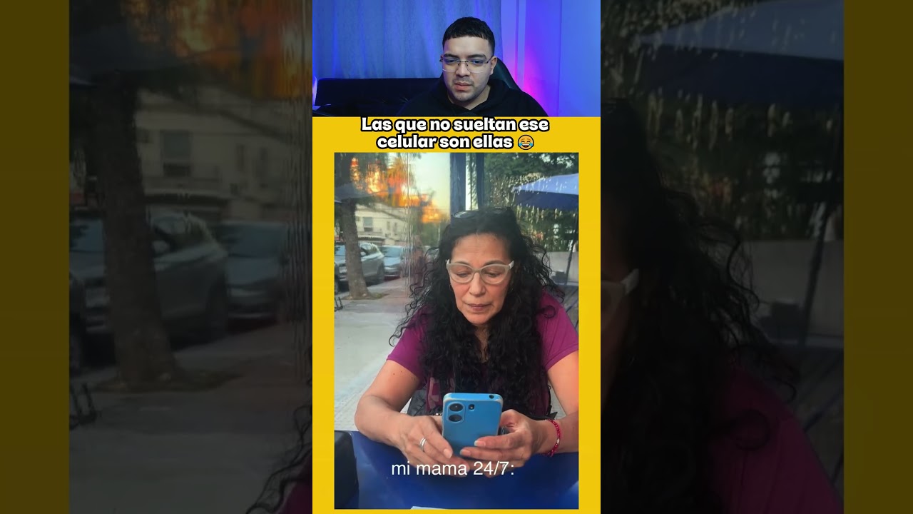 Mayores que no sueltan el celular 😱