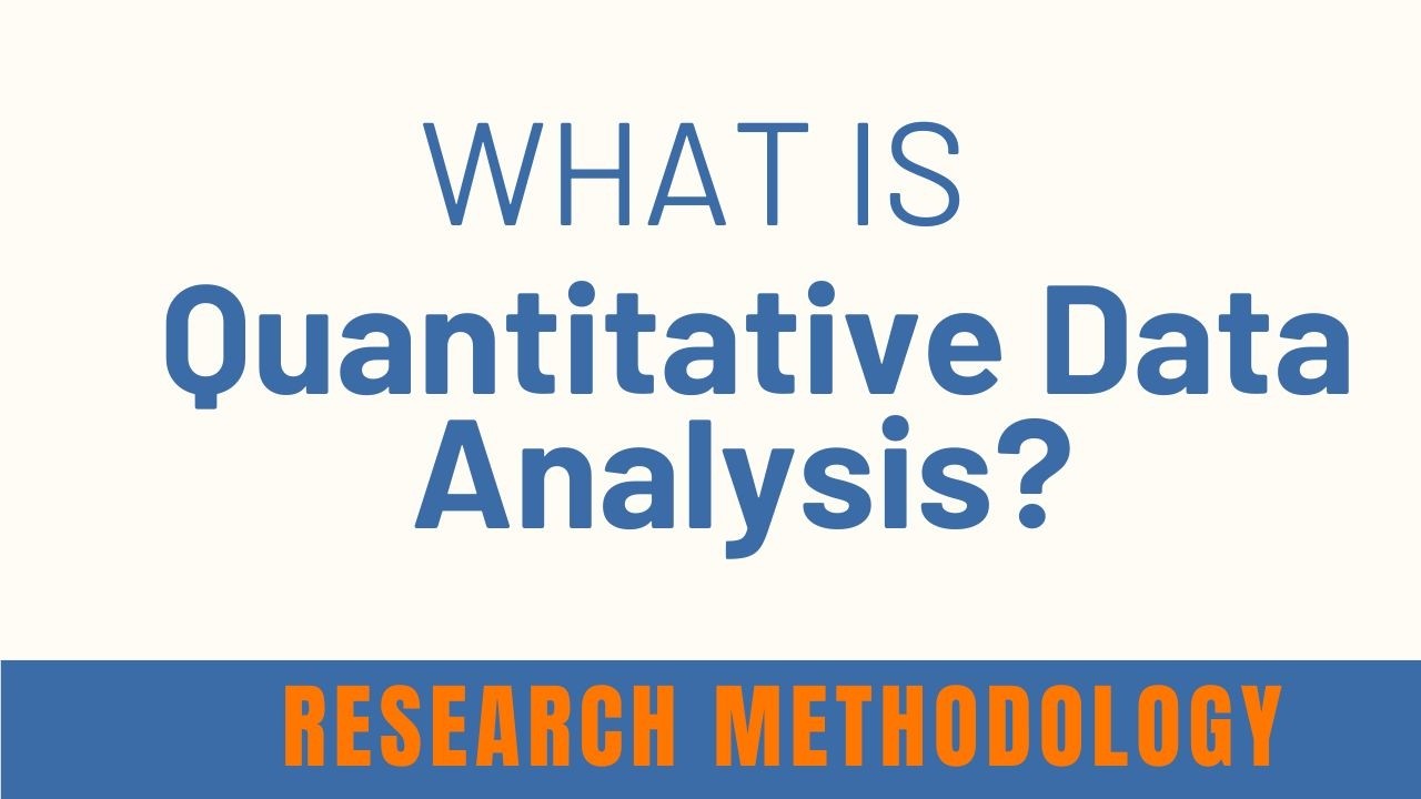 Quantitative Data Analysis in Research