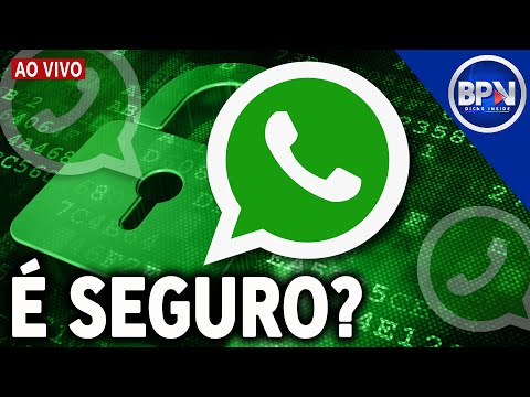 PERIGO no WhatsApp? Ele é SEGURO para Conversar? Criptografia Ponta-a-Ponta, Funciona?