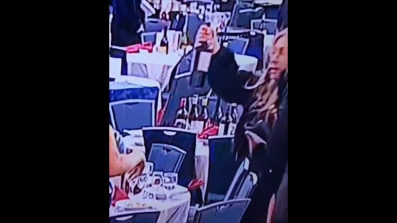 TRUMP ASSASSINATION ATTEMPT SHE GRABS CHAMPERS
