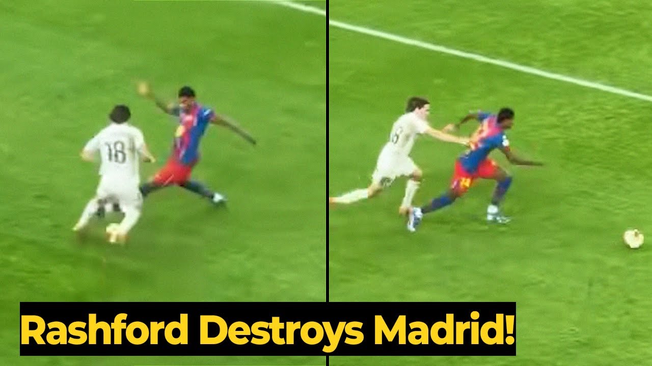 Rashford's Intense Battles vs Carreras in Supercopa Final ⚽