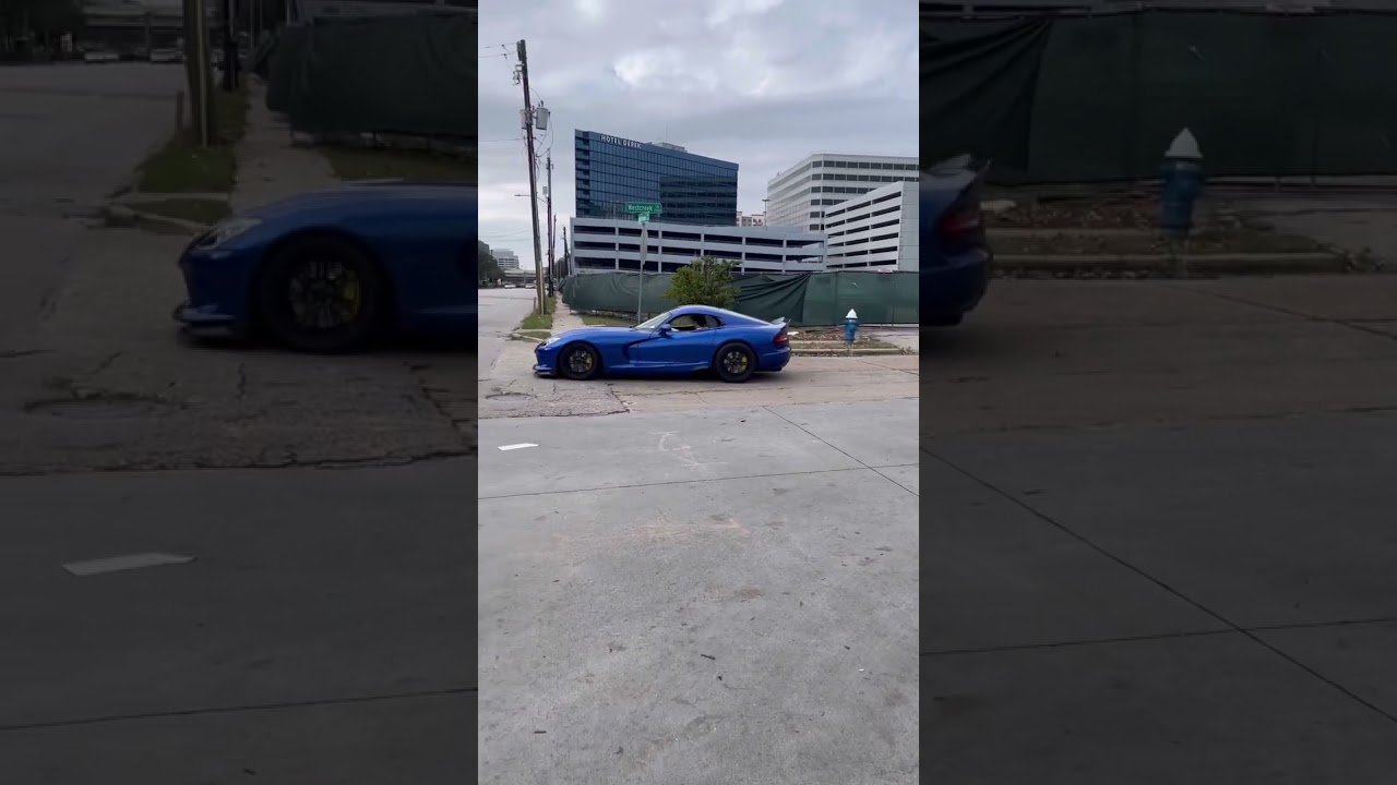 Unleashing Power: Dodge Viper Gen 5's Stunning Acceleration & Exhaust Sound 🚗