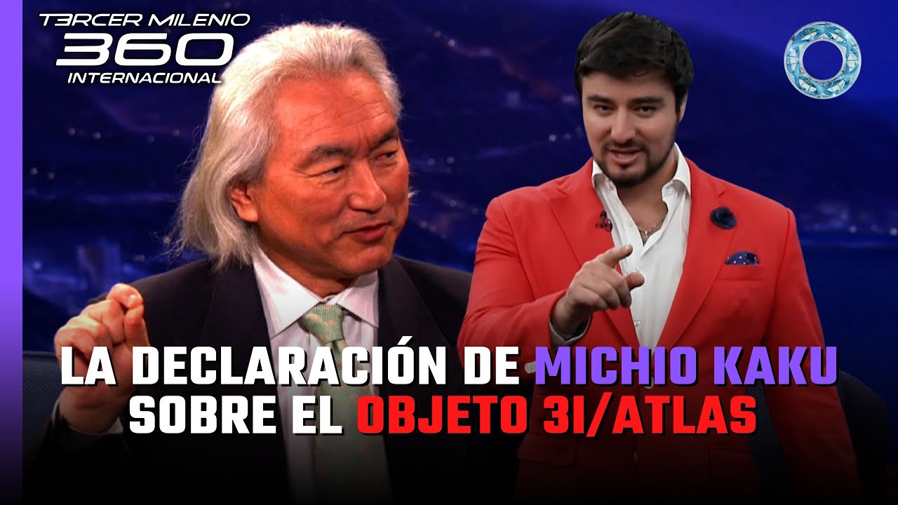 Michio Kaku afirma que en días se revelará si 3I/Atlas es tecnología no humana