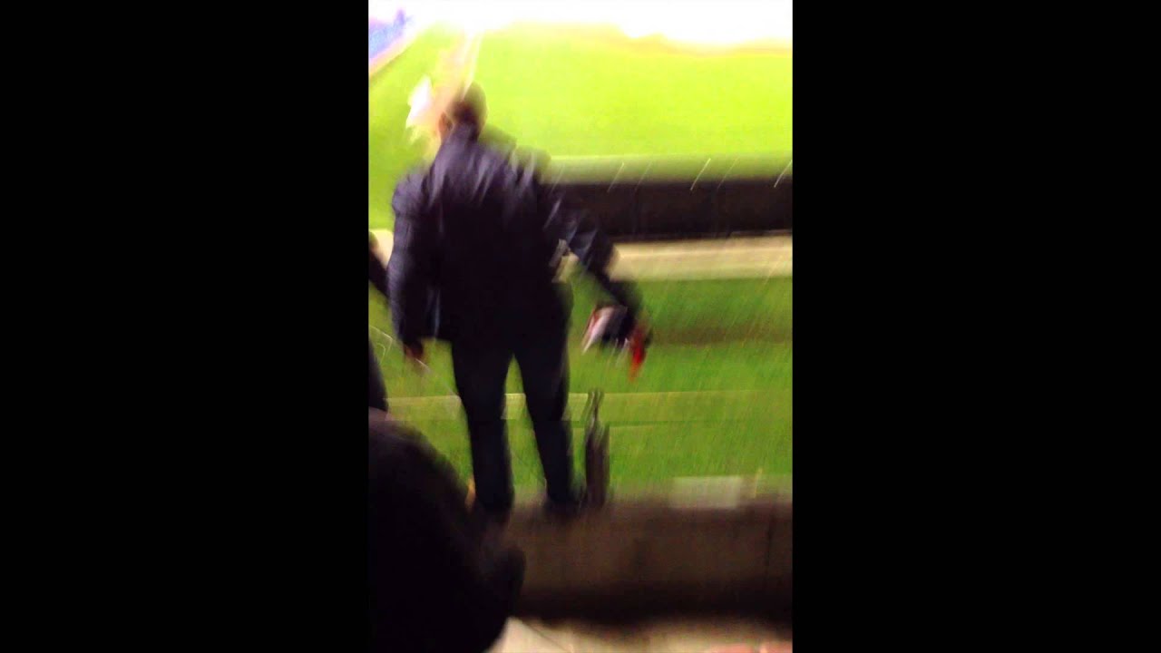 Antwerp vs STVV 2014: Incident with Flare in Binnekomen Tribune 🚩