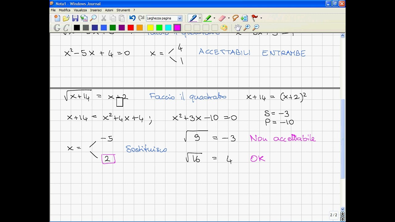 6. Precorso di Matematica 2007 - Dis/Equazioni con Valori Assoluti 📚
