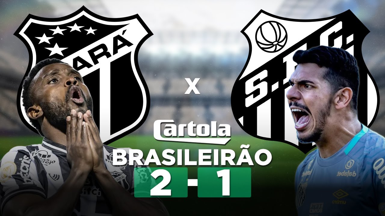 Ceará 2-1 Santos | Brasileirão 2022, Rodada 26 ⚽
