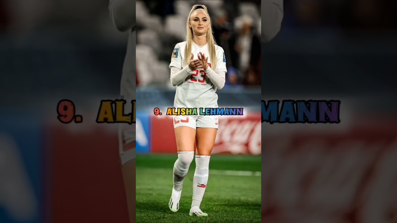 top 10 Top 10 Most Beautiful Female Footballers 🌟