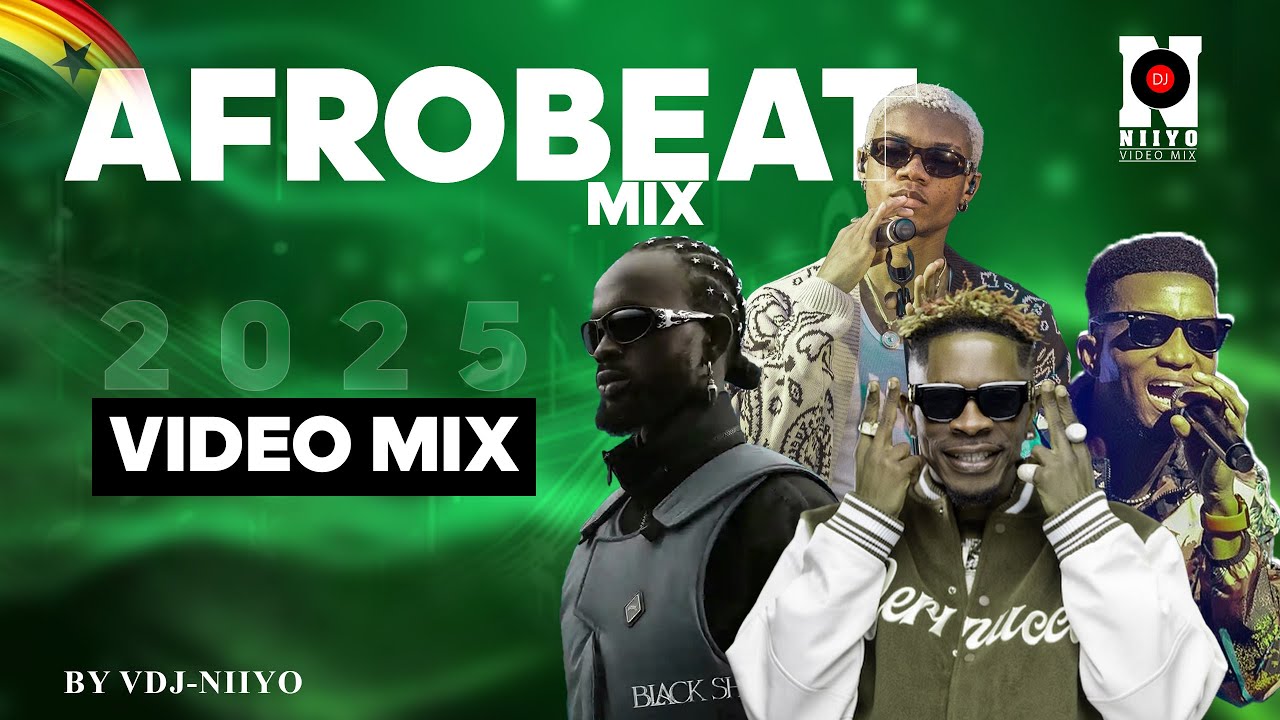 🔥 Ghanaian Afrobeat Hits 2025 Mix | VDJ Niiyo’s Top Tracks Featuring King Paluta, Black Sherif & More