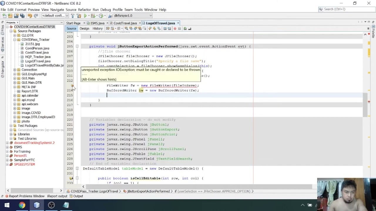 Export jTable Data to CSV in Java 📄