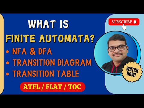 03-WHAT IS FINITE AUTOMATA AND REPRESENTATION OF FINITE AUTOMATA || THEORY OF COMPUTATION
