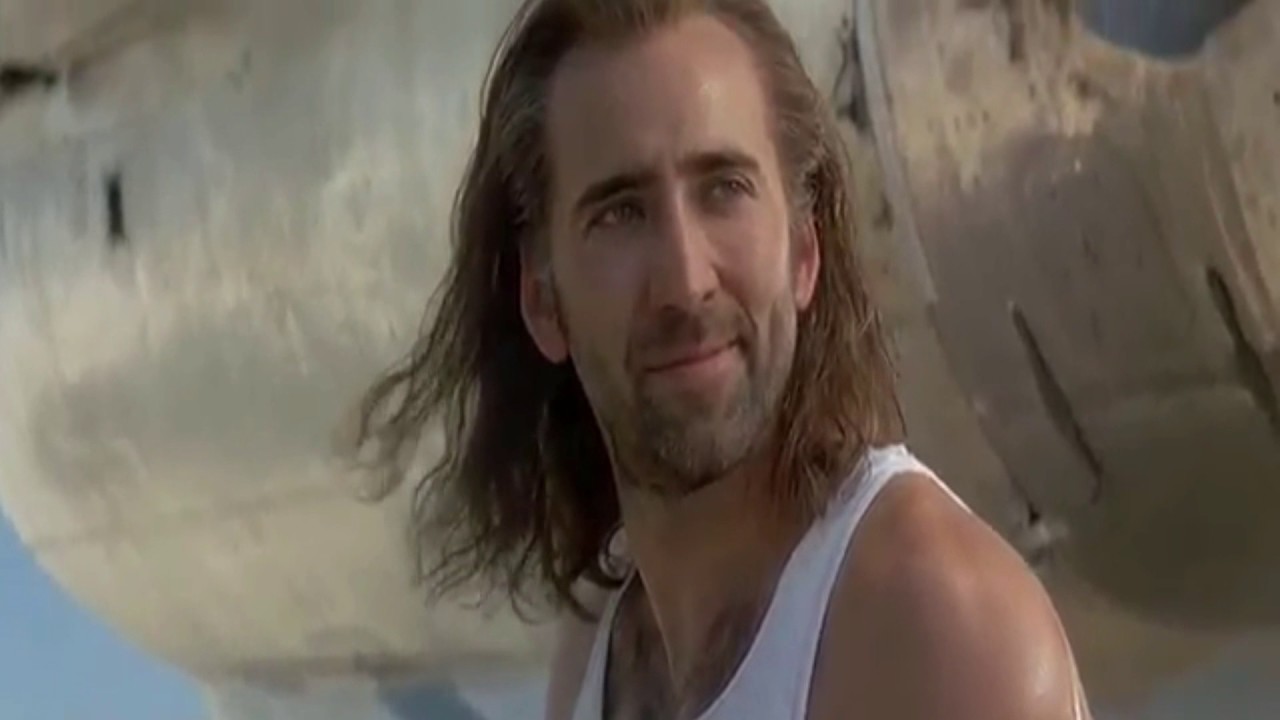 Nicolas Cage in Con Air (1997): Funny Photo Moment