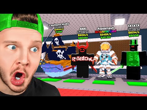 J’ai Volé les 6 Nouveaux Brainrots HACKER…