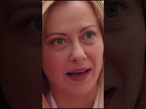 Giorgia Meloni Meets the U.S. Vice President — Smart, Confident & Cute 🇮🇹🇺🇸✨