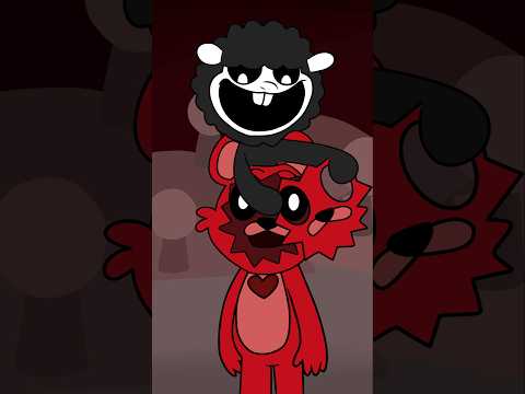 Nightmare Critters X Smiling Critters Baba Chops X DogDay Put Your Finger Here 🐶🔪 #animation