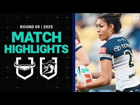 2025 NRLW Match Highlights | Cowboys v Roosters | Round 9