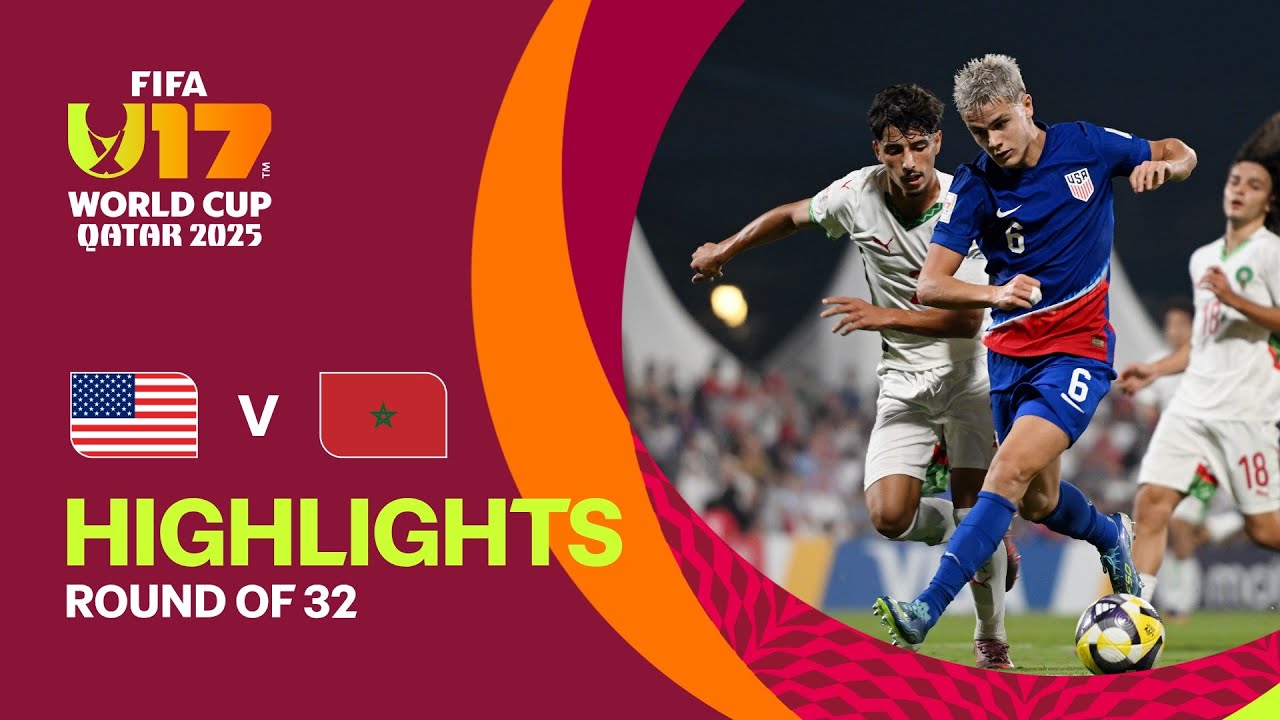 USA vs Morocco Highlights | FIFA U-17 World Cup 2025