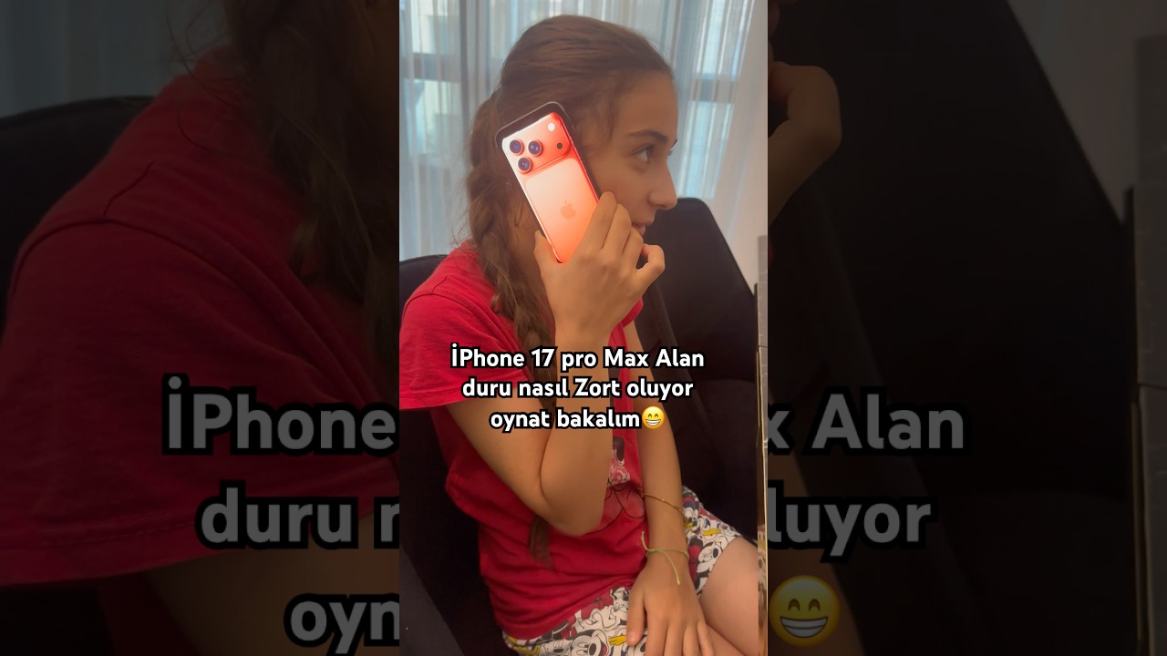 İPhone 17 Pro Max Alanlar Doru Oyun Deneyimi 😁