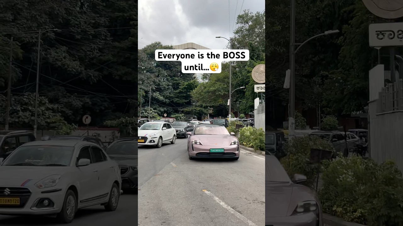 Bengaluru's Exciting M5 Supercar Race π΄ββ οΈπ₯