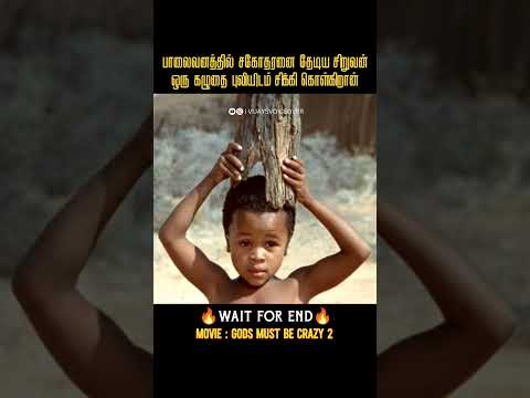 கழுத்தை புலியை ஏமாற்றிய சிறுவன்   |Vijay's Voice Over|Movies explained in tamil