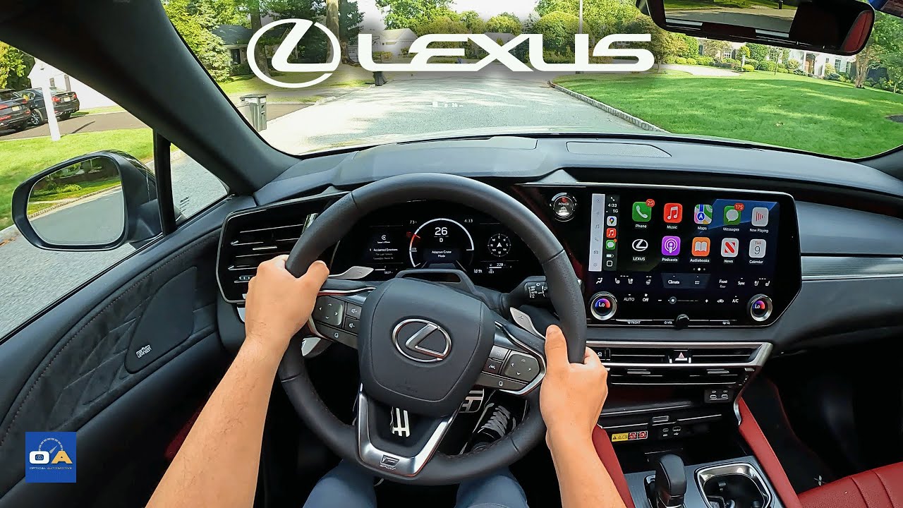 2025 Lexus RX 500h F Sport Performance | POV Test Drive Impressions & Review | 4K