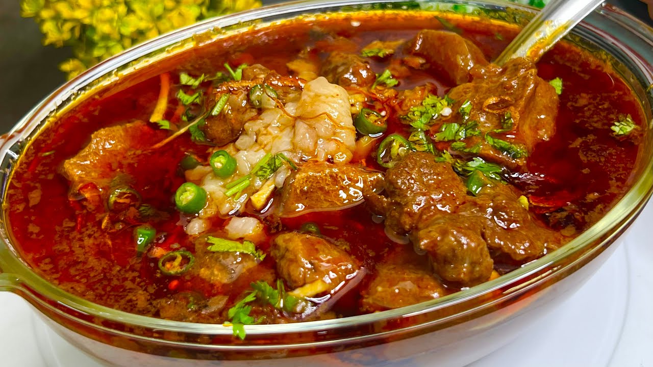 Authentic Purani Dilli Jama Masjid Nalli Nihari Recipe – Perfect for Special Occasions 🍽️