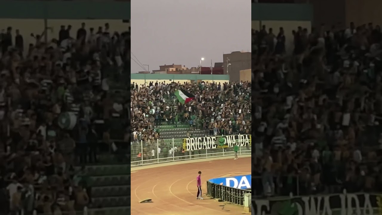 Brigade Wajda 💚✨ #Oujda #UBW #Ultra