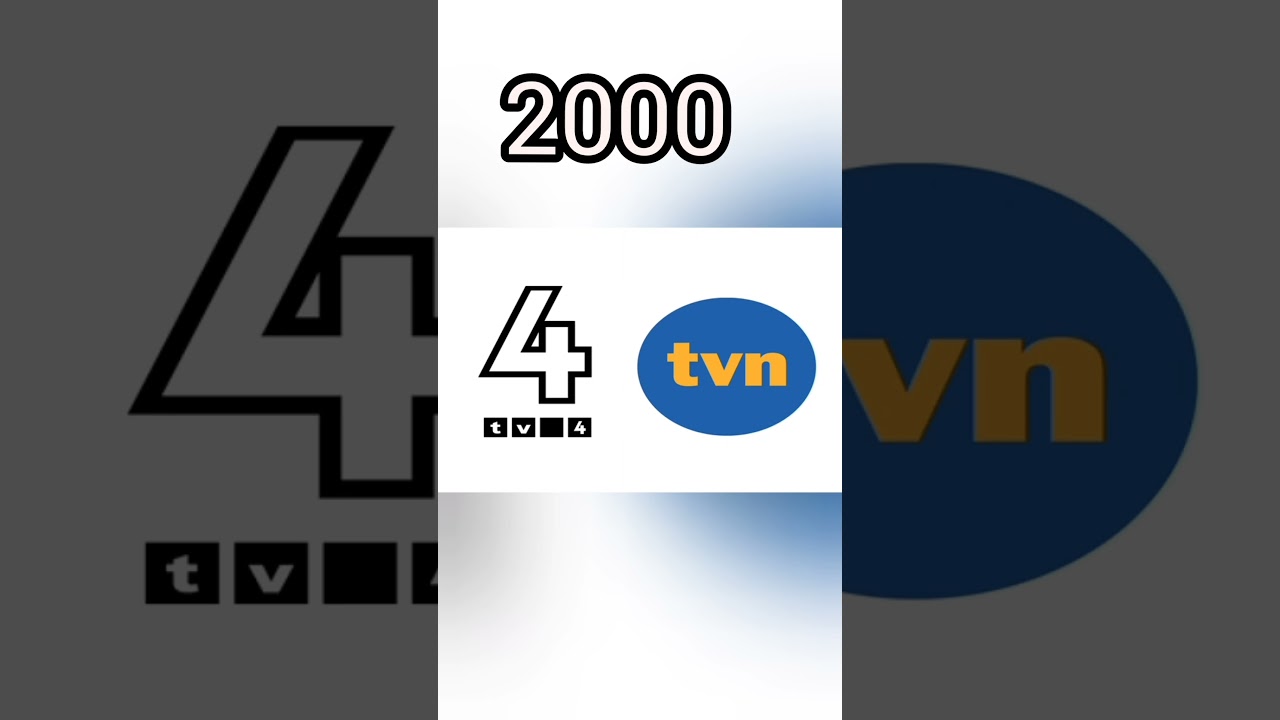 Logo TV4 i TVN: 25 lat zmian 📺