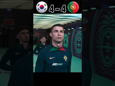 South Korea vs Portugal World Cup Match Imaginary 😱🔥