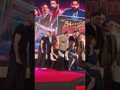 Aryan Khan Shahrukh Khan Gauri Bobby Deol at NETFLIX’S THE BA***DS OF BOLLYWOODNetflix Preview
