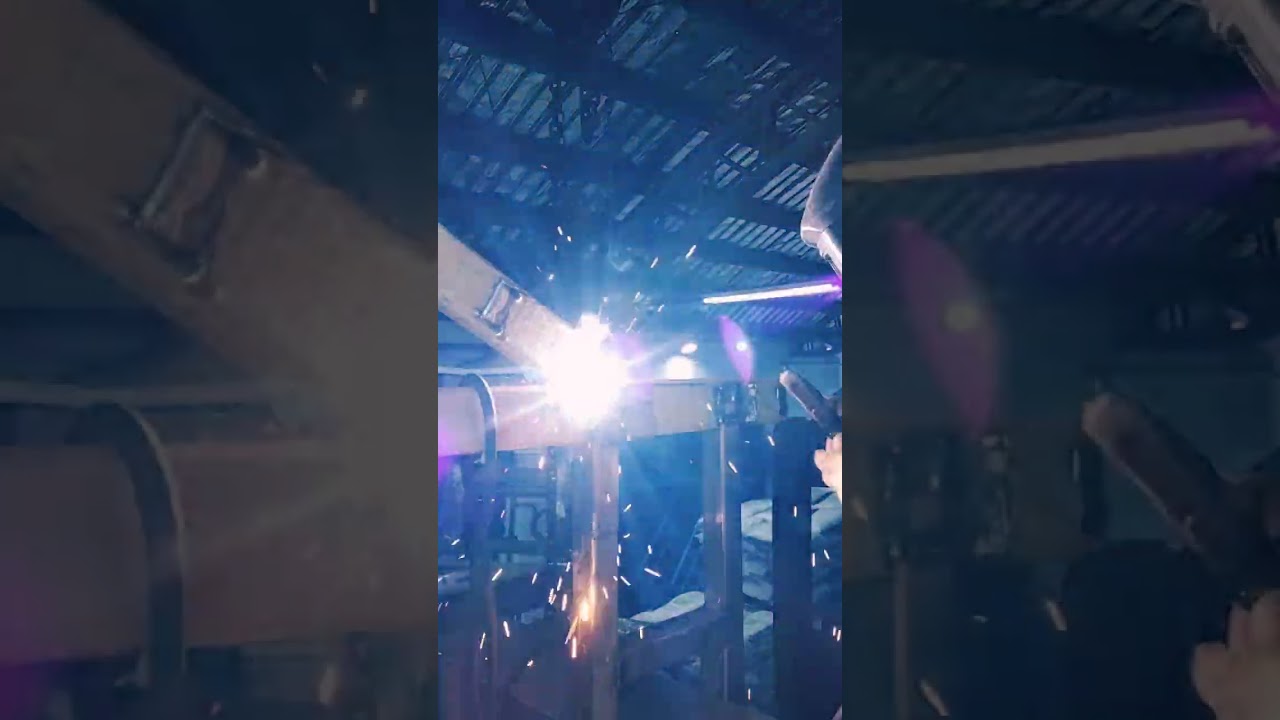 Horizontal Welding with 130Amp Power