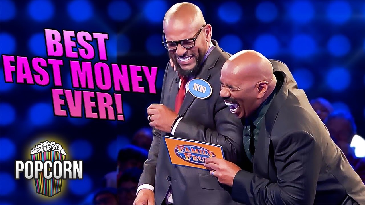 Fast Money Moments on Family Feud with Steve Harvey 🎉